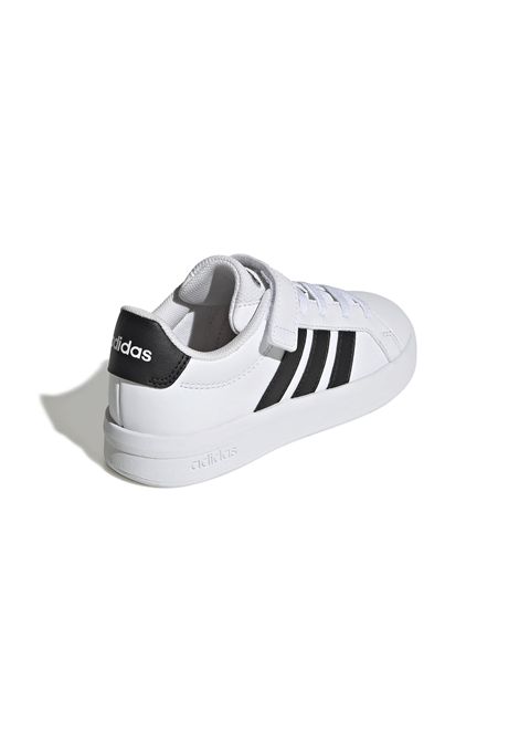 Scarpe Adidas Grand Court 3.0 Bianco Nero Bambini ADIDAS CORE | Sneakers | HP3531-